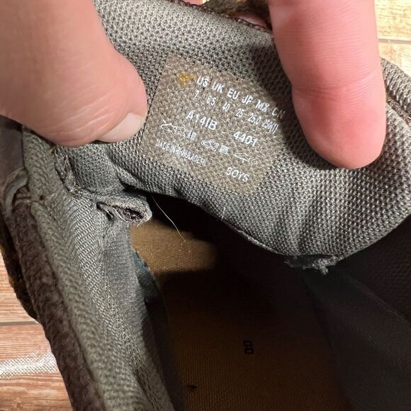 Timberland Mens Mt Maddsen Mid Waterproof Hiking Boots 7 40 Brown Leather A141B - Picture 9 of 14